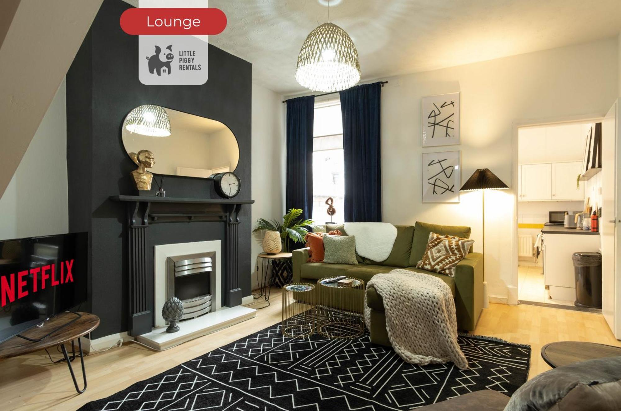 2 Bedroom Apartment By Littlepiggyrentals Short Lets & Serviced Accommodation Leicester With Wi-Fi, Free Parking & Outdoor Area Quarto foto